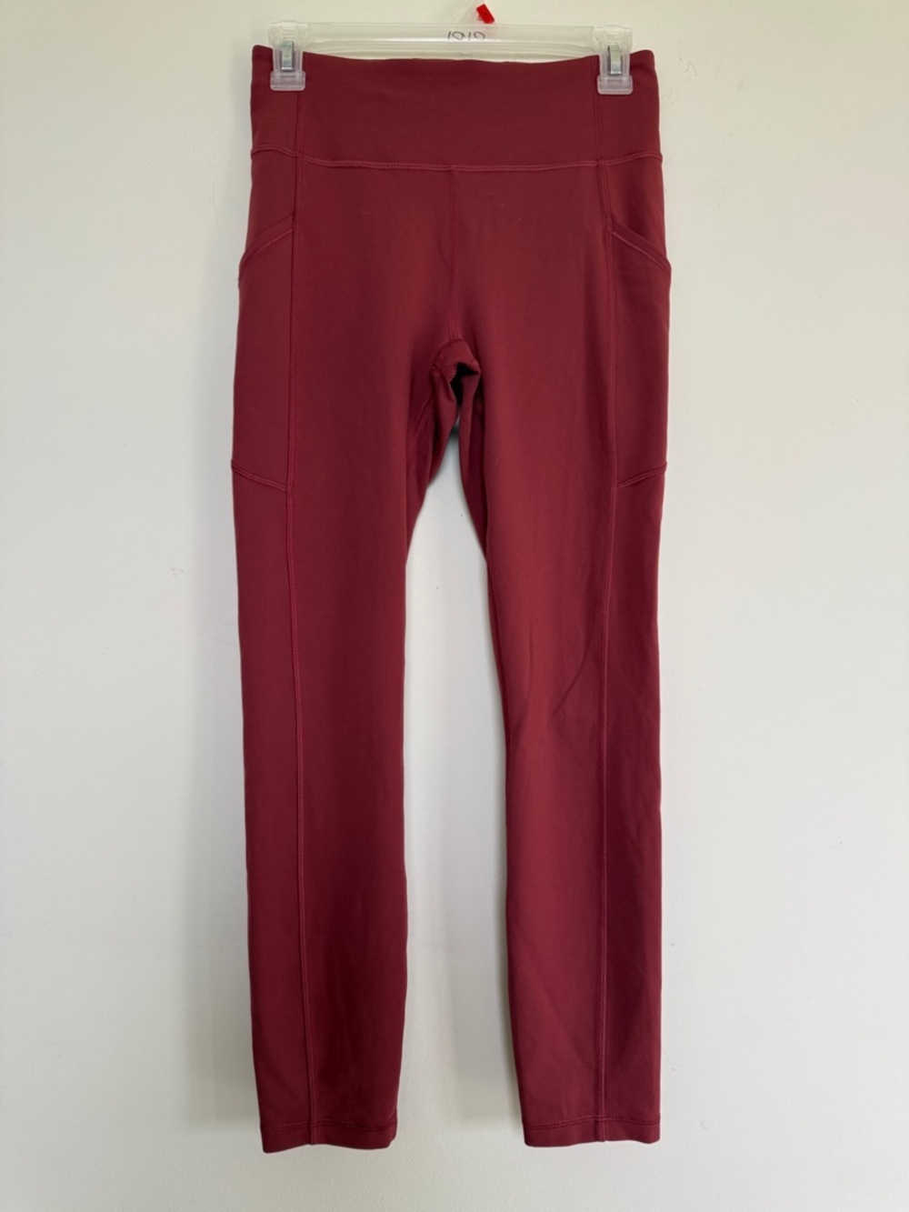 lululemon athletica Deep Red High-Rise Performance Leggings